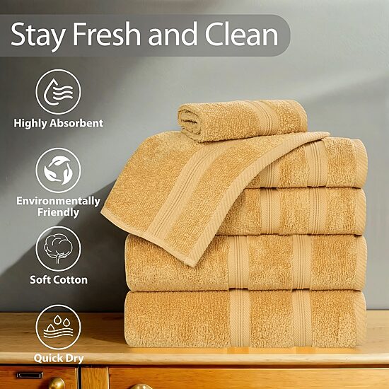 SUPERIOR® Smart Dry Cotton 2-pc. Bath Sheet