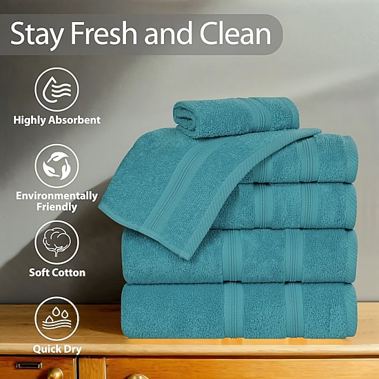 SUPERIOR® Smart Dry Cotton 2-pc. Bath Sheet