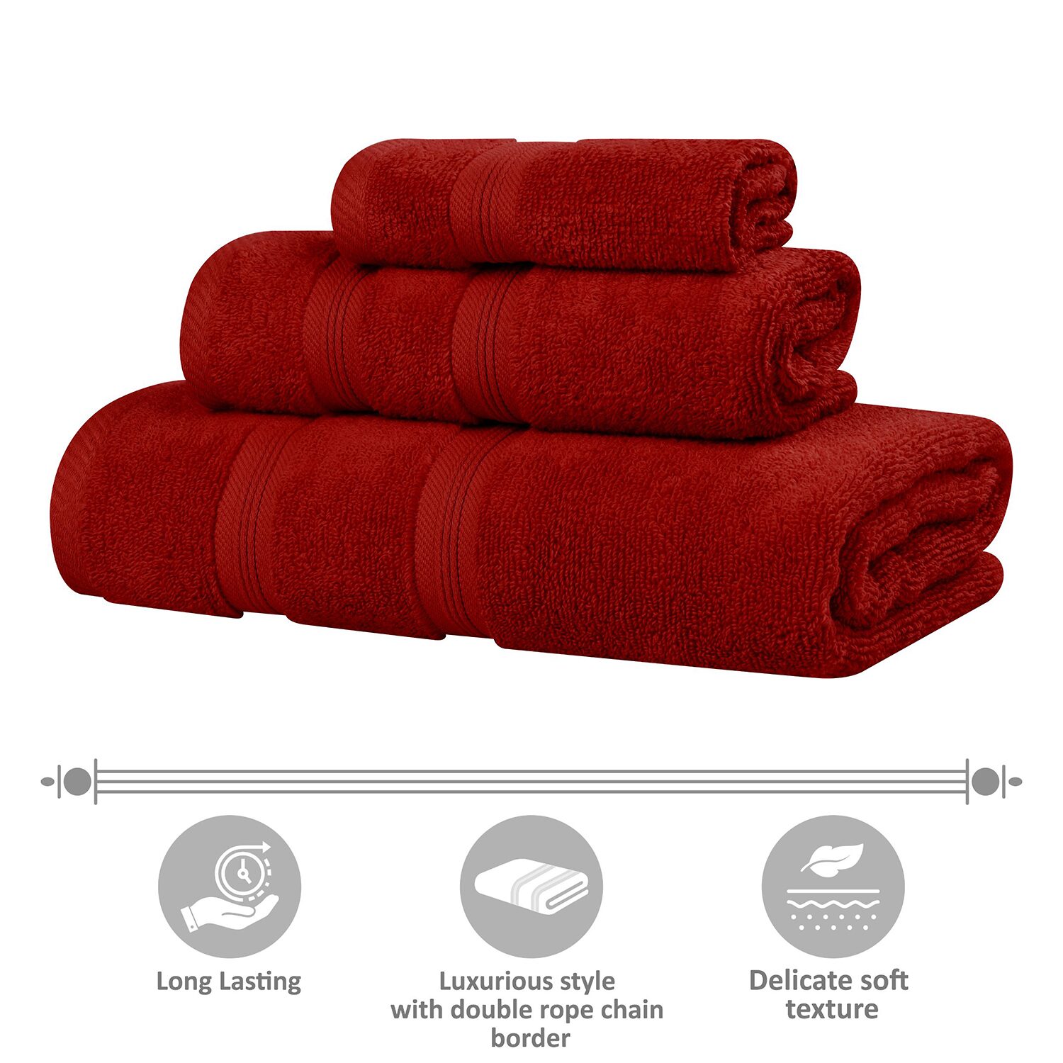 SUPERIOR® Smart Dry Cotton 2-pc. Bath Sheet