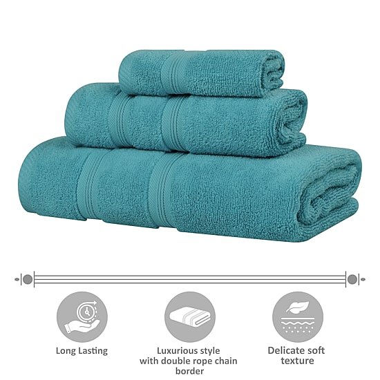 SUPERIOR® Smart Dry Cotton 2-pc. Bath Sheet