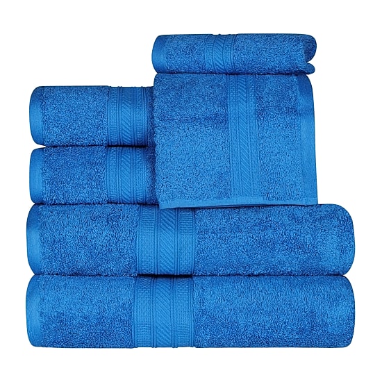 SUPERIOR® Atlas Premium Cotton 6-pc. Quick Dry Bath Towel Set