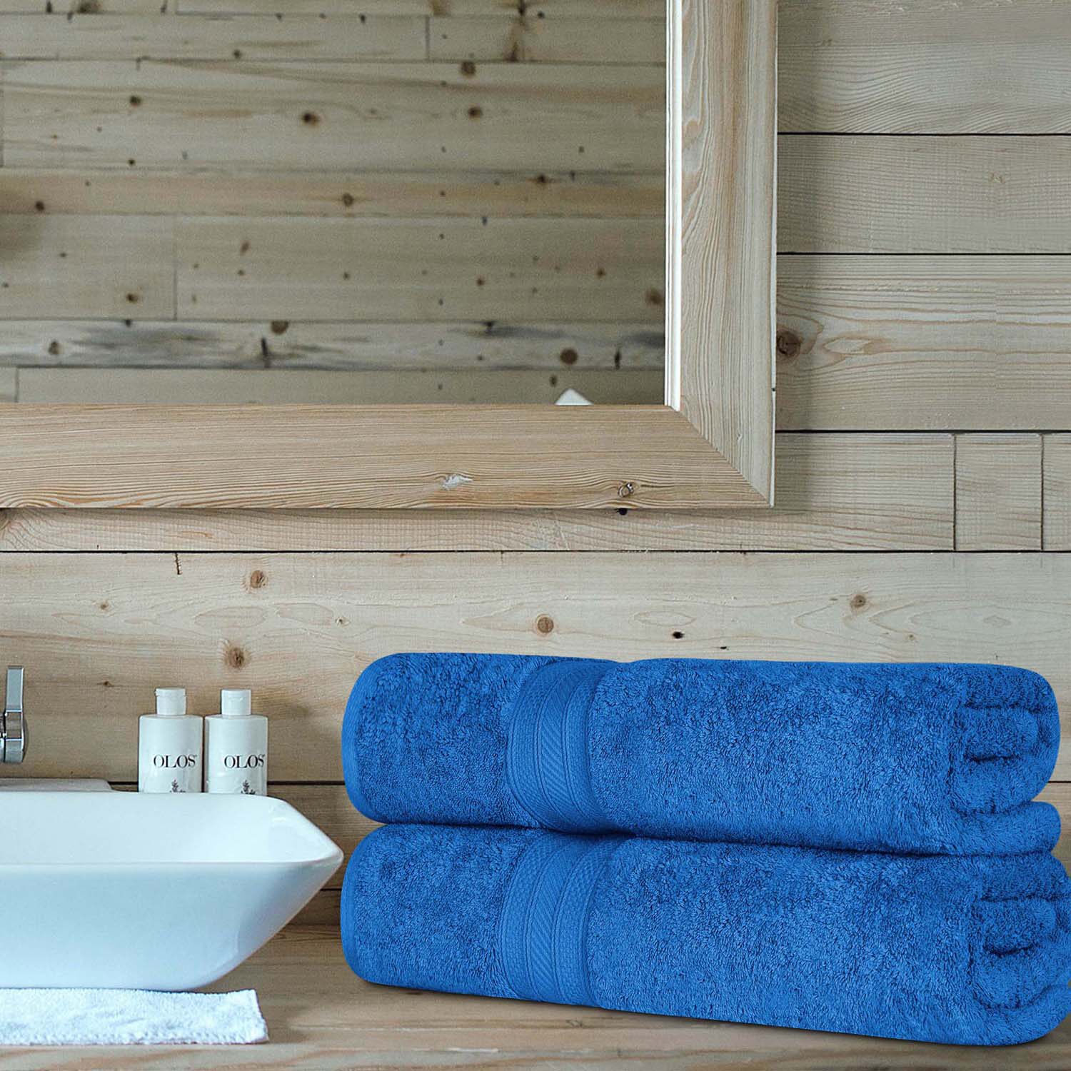 SUPERIOR® Atlas Premium Cotton 2-pc. Bath Sheet