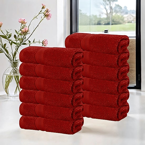 SUPERIOR® Smart Dry Cotton 12-pc. Quick Dry Washcloth