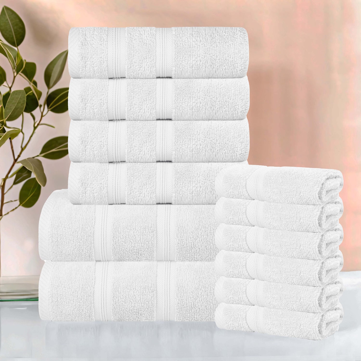 SUPERIOR® Smart Dry Cotton 12-pc. Quick Dry Bath Towel Set