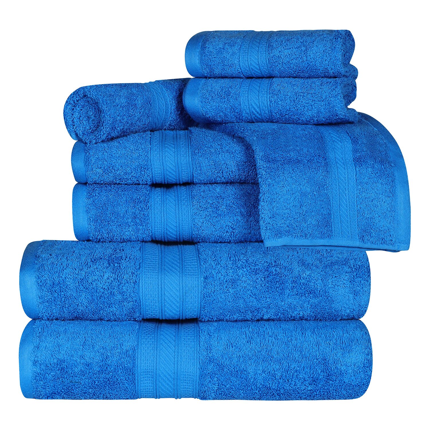 SUPERIOR® Atlas Premium Cotton 8-pc. Quick Dry Bath Towel Set