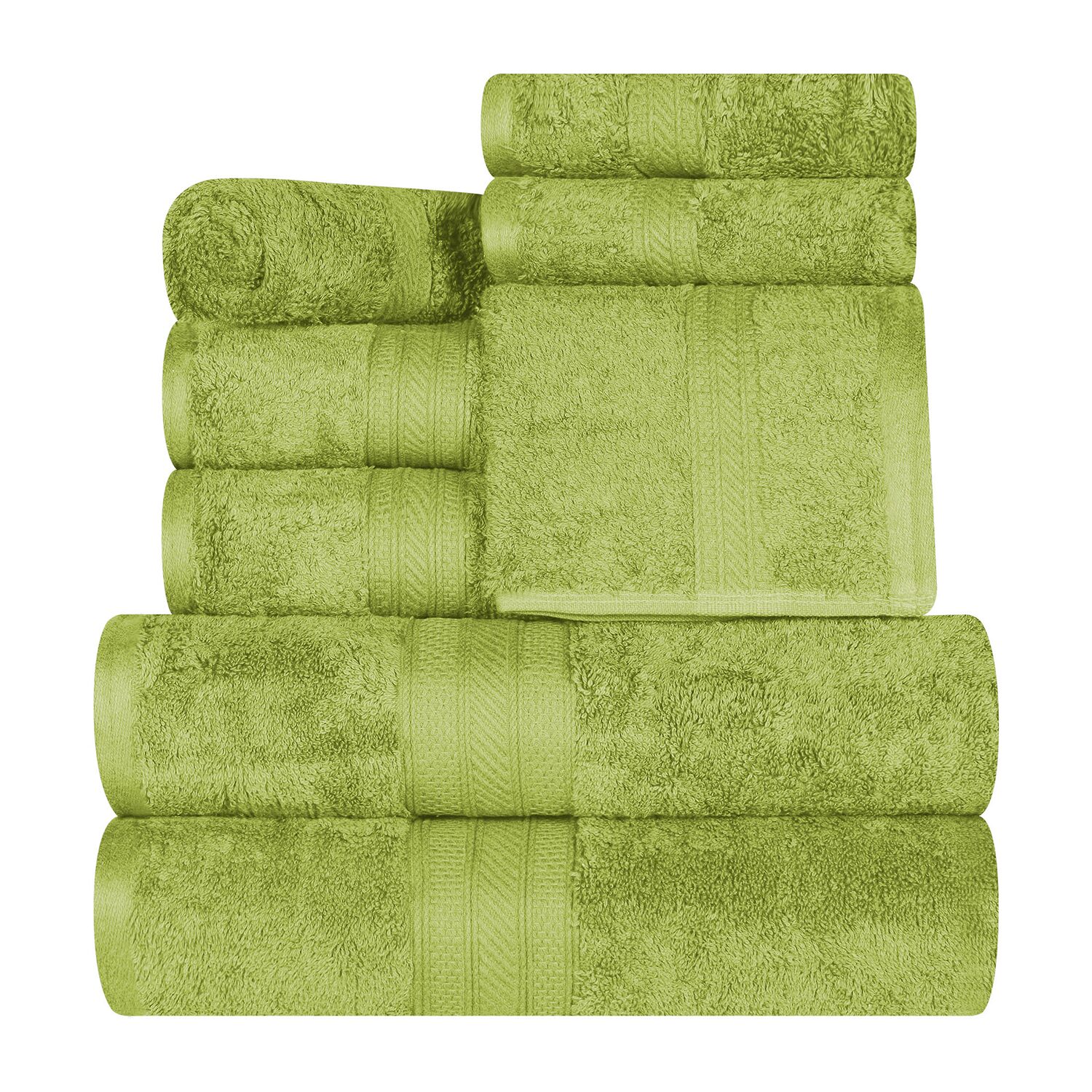 SUPERIOR® Atlas Premium Cotton 8-pc. Quick Dry Bath Towel Set