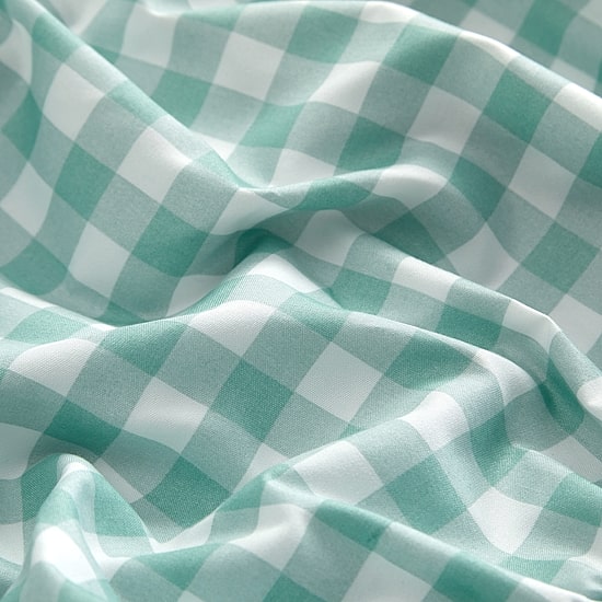 AEROPOSTALE Ruched Gingham Easy Care Comforter Set
