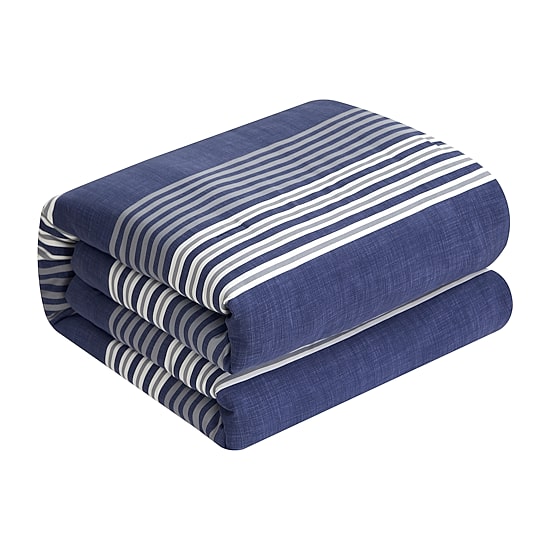 AEROPOSTALE Blocked Stripe Easy Care Comforter Set