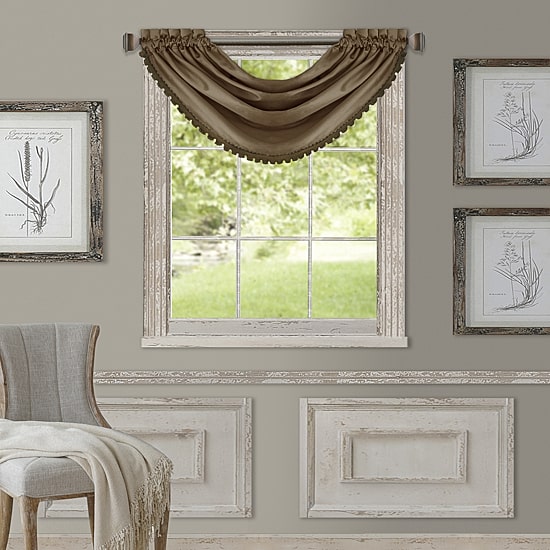 Threadmade All Seasons Rod Pocket Arch Valance