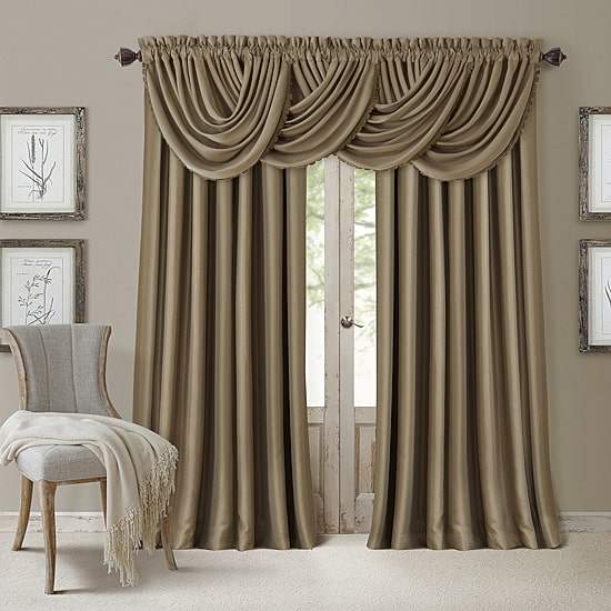 Threadmade All Seasons Rod Pocket Arch Valance