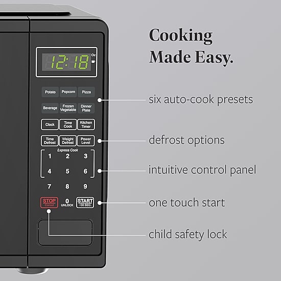 Farberware 0.9 Cu. Ft. 900 Watt Counter Microwave Oven