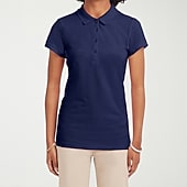 IZOD Womens Juniors Short Sleeve Polo Shirt