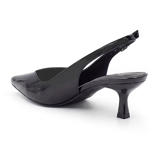 Pop Savien Womens Pointed Closed Toe Kitten Heel Pumps