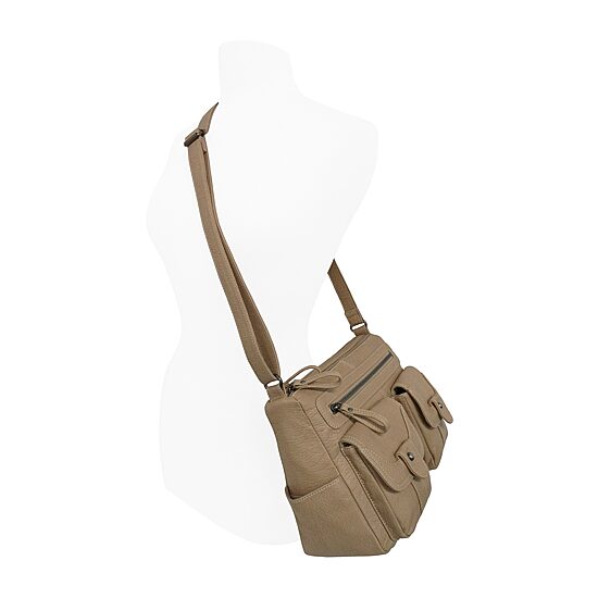 Bueno of California Grainy Crossbody Bag