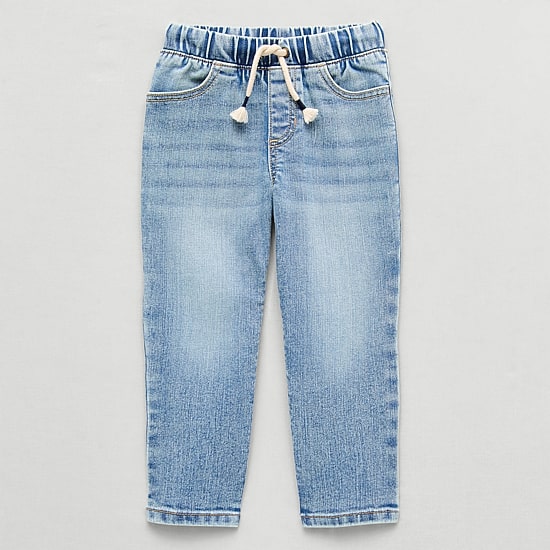 Okie Dokie Toddler & Little Boys Stretch Fabric Straight Leg Jean