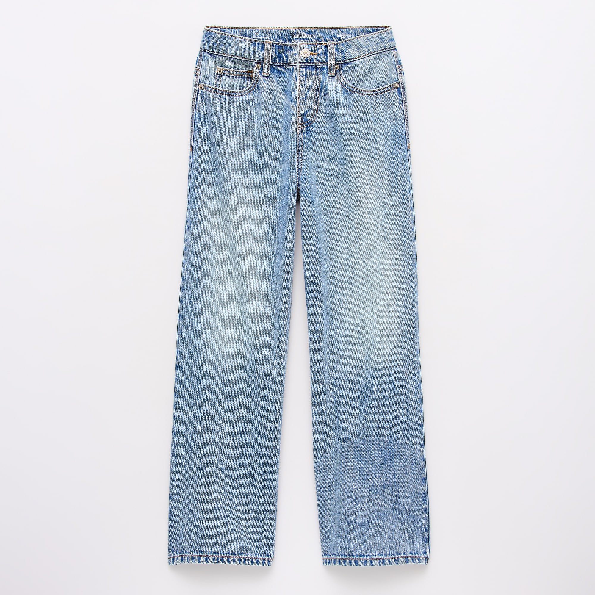 Thereabouts Little & Big Kid Boys Adaptive Adjustable Waist Baggy Fit Jean