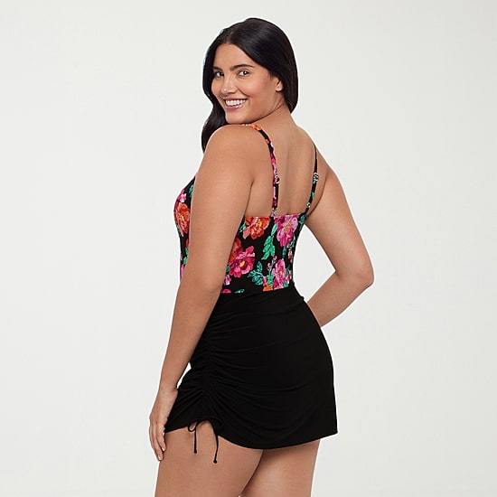 womens dress casual MSBASIC Sundresses for Women 2026 Beach Wrap Floral V Neck resortdressees Cute Nightgowns for Women Size:5x