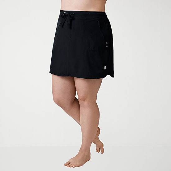Free Country Womens Plus Swim Skirt