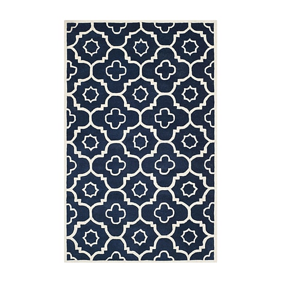 Safavieh Grigor Geometric Hand Tufted Wool Rug
