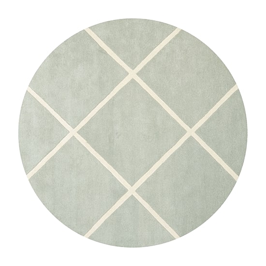 Safavieh Jayma Geometric Hand Tufted Wool Indoor Round Rug