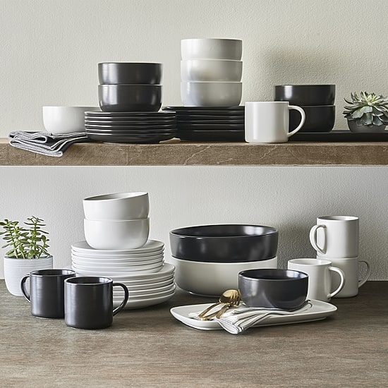 Loom + Forge Ren 4-pc. Stoneware Salad Plate