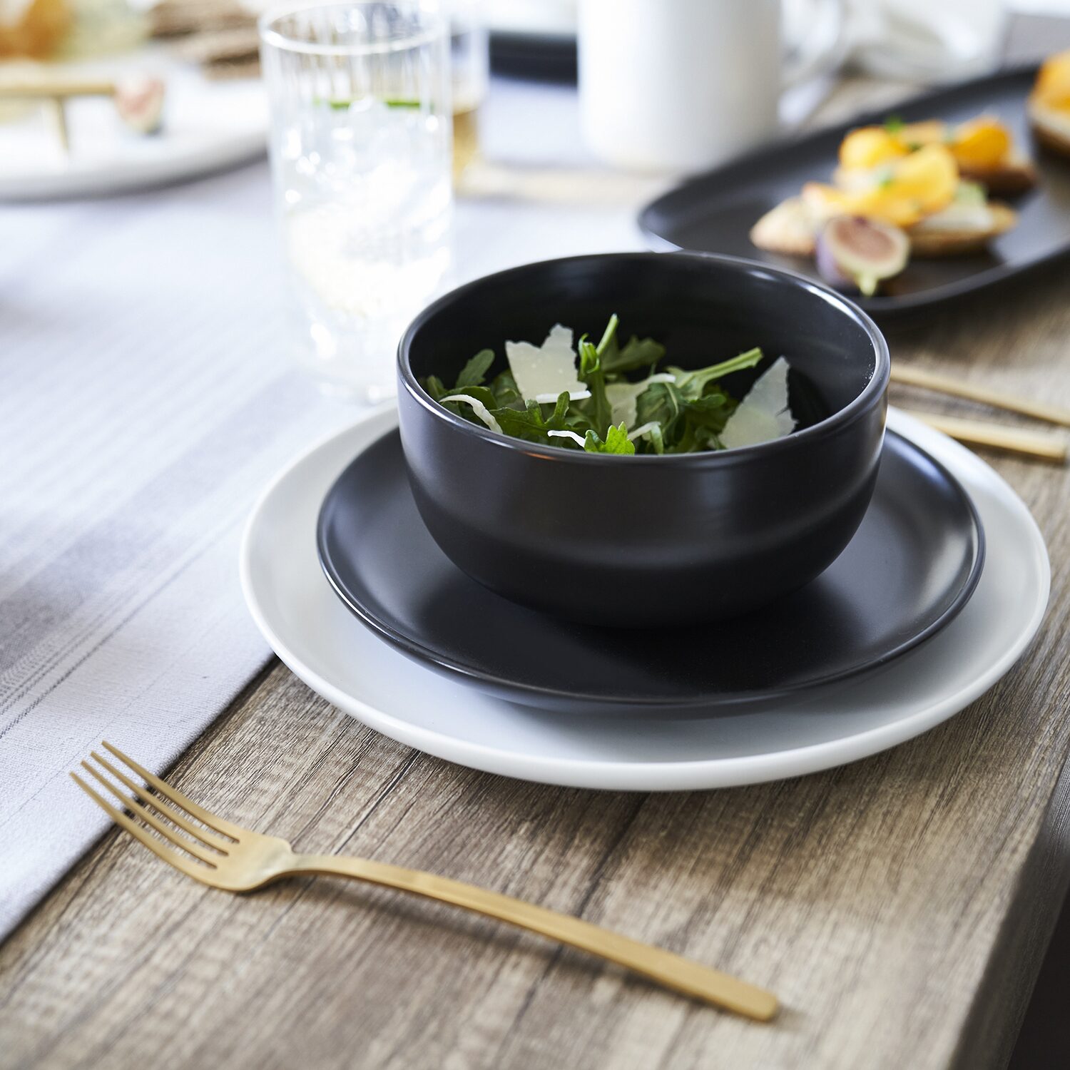 Loom + Forge Ren Stoneware Dinner Plate