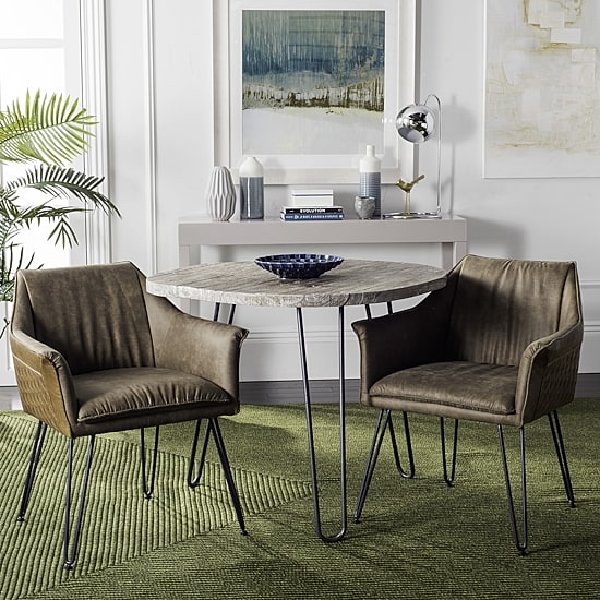 Safavieh Esme Dining Collection 2-pc. Upholstered