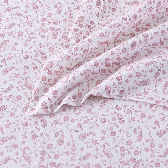 Laura Ashley 100% Cotton Brushed Flannel Deep Pocket Sheet Set