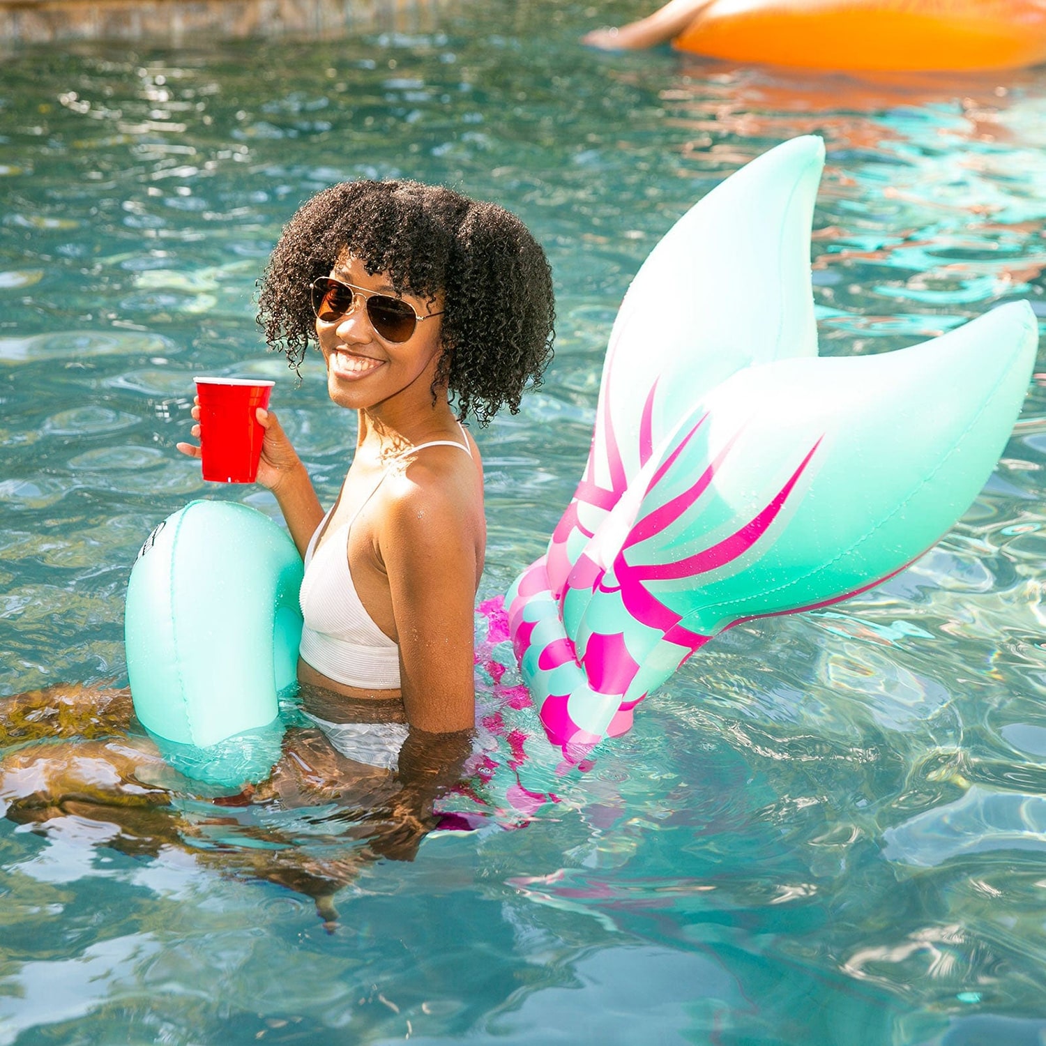 Big Mouth Mermaid Tail Saddle