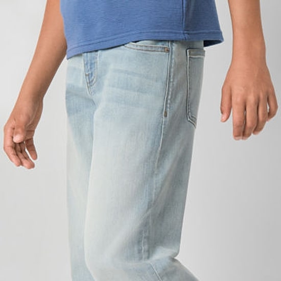 Thereabouts Little & Big Kid Boys Adjustable Waist Mid Rise Loose Fit Jean