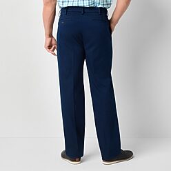 navy blue dress pants big and tall Pantaln de Vestir Tiro Alto Tall Victoria - Azul Marino