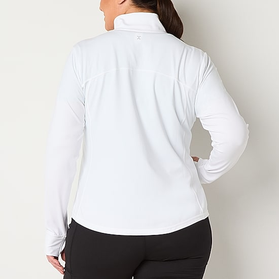Xersion EverUltra™-Lite Womens Plus Lightweight Softshell Jacket