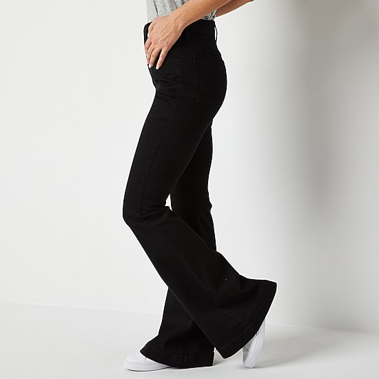 A.N.A Womens Tall High Rise Flare Leg Jean