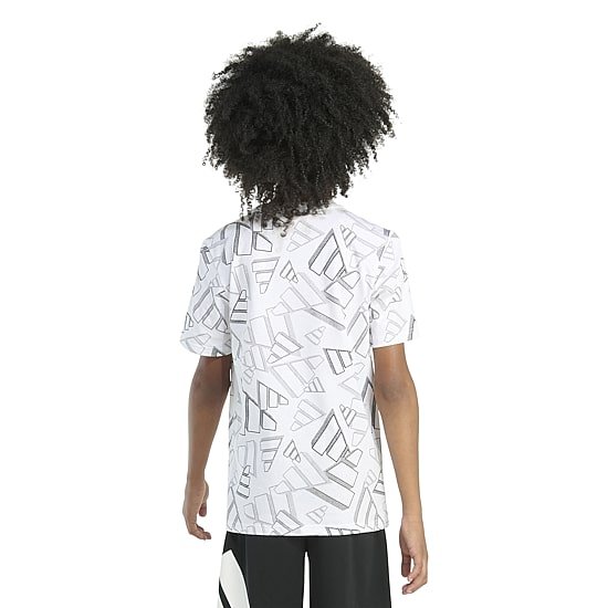 adidas Big Kid Boys Crew Neck Short Sleeve Regular Fit Graphic T-Shirt