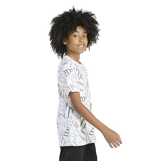 adidas Big Kid Boys Crew Neck Short Sleeve Regular Fit Graphic T-Shirt