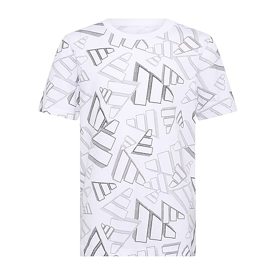 adidas Big Kid Boys Crew Neck Short Sleeve Regular Fit Graphic T-Shirt