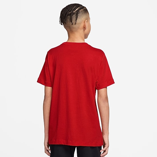 Nike Club Big Kid Unisex Crew Neck Short Sleeve Classic Fit Graphic T-Shirt
