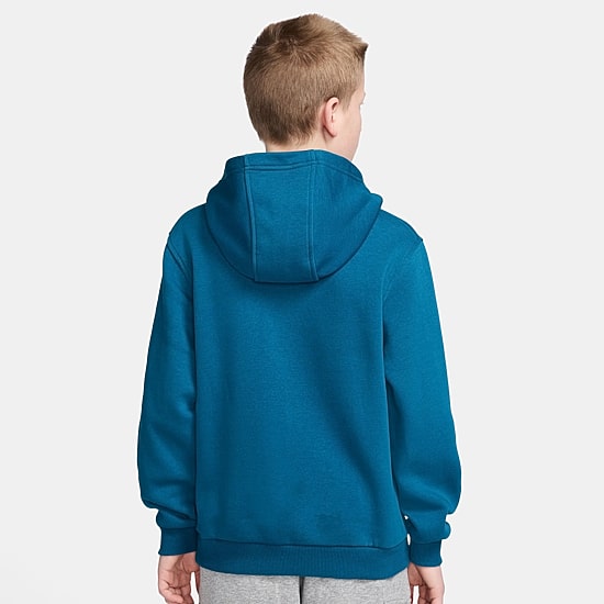 Nike Club Big Kid Unisex Long Sleeve Fleece Active Hoodie