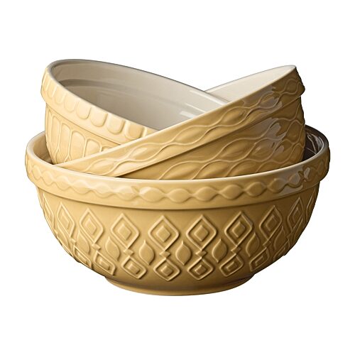 Certified International Vintage Farm 3-pc. Mixing Bowl Set, One Size, White