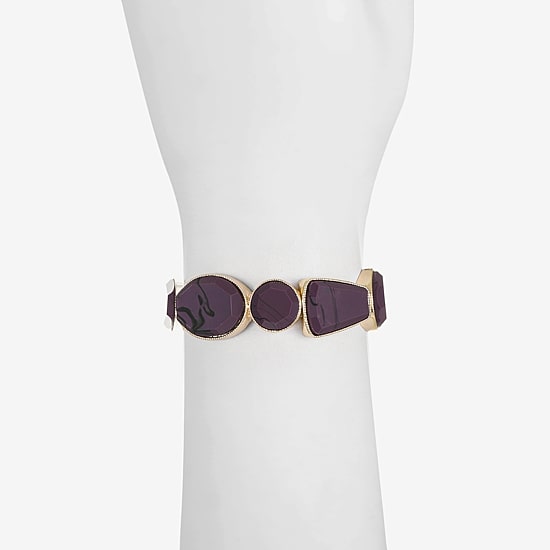 Liz Claiborne Multi Shape Womens Oval Stretch Bracelet