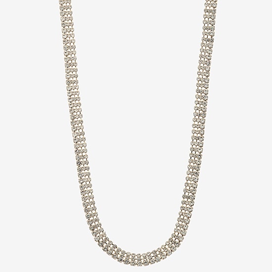 Monet Jewelry Timeless Gold Tone Womens 18 Inch Collar Necklace
