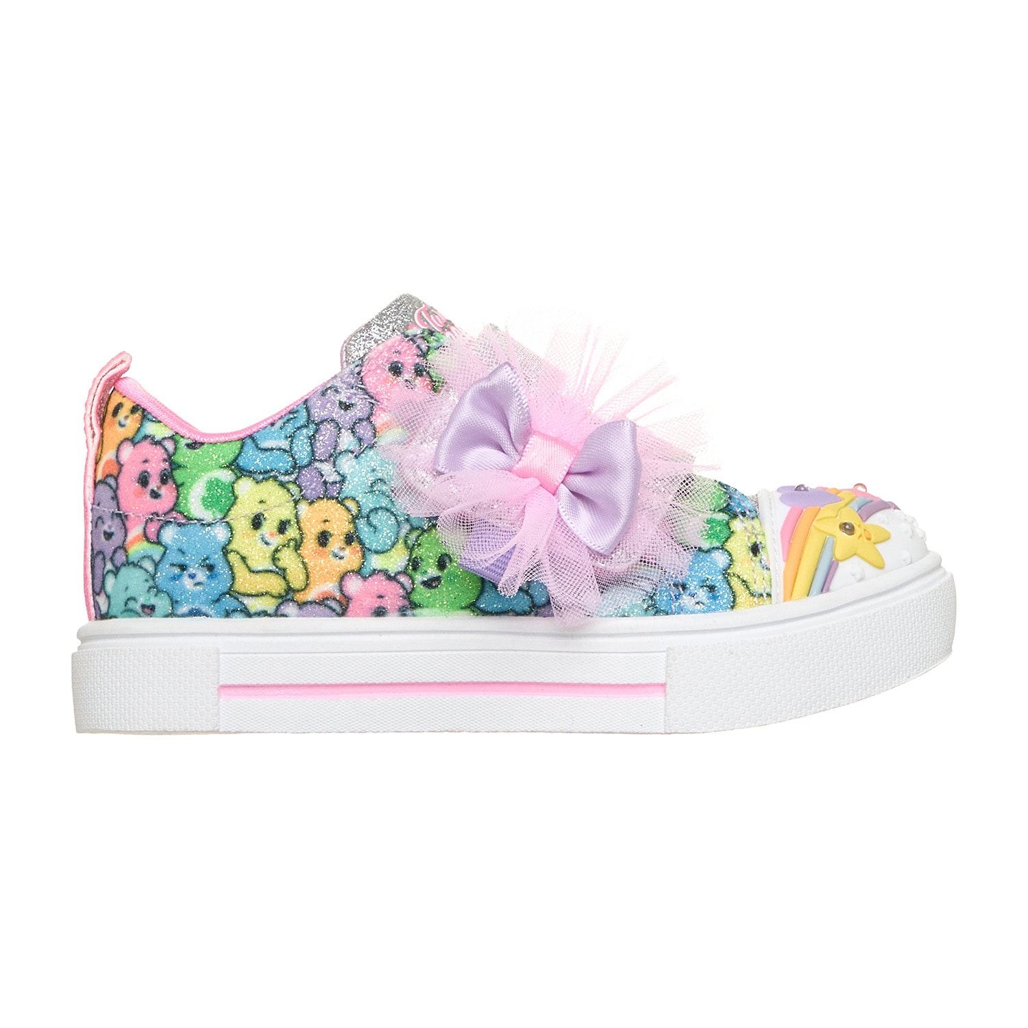 Skechers Twinkle Sparks Care Bears Cutie Toddler Girls Sneakers