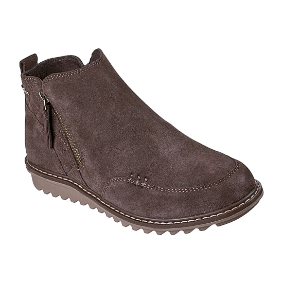 Skechers Womens Arch Fit Mojave Boundless Bliss Flat Heel Booties