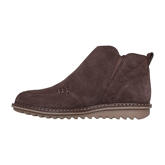 Skechers Womens Arch Fit Mojave Boundless Bliss Flat Heel Booties