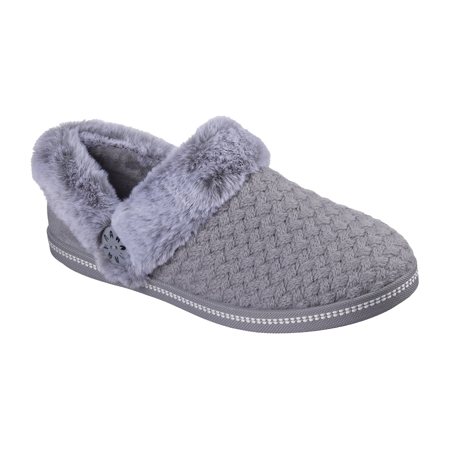 Skechers Cozy Campfire Frosty Promise Womens Slip-On Slippers