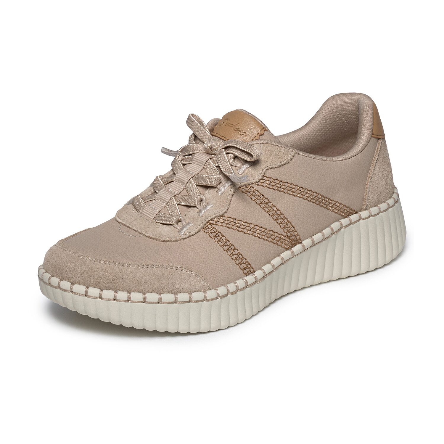 Skechers Willshire Blvd City Luxe Womens Almond Closed Toe Slip-On Shoe