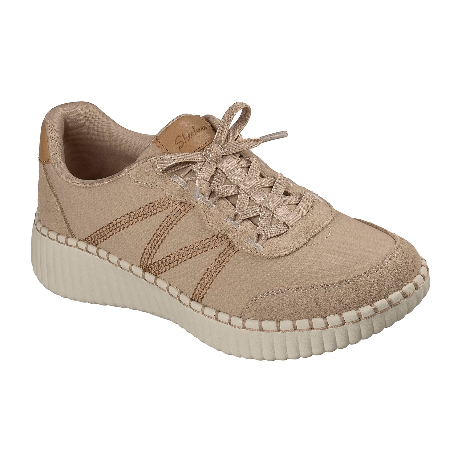 Skechers Willshire Blvd City Luxe Womens Almond Closed Toe Slip-On Shoe