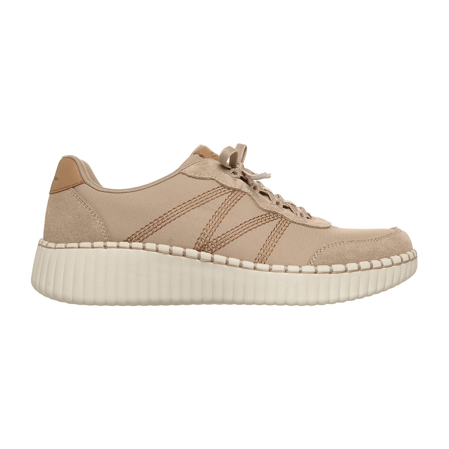 Skechers Willshire Blvd City Luxe Womens Almond Closed Toe Slip-On Shoe