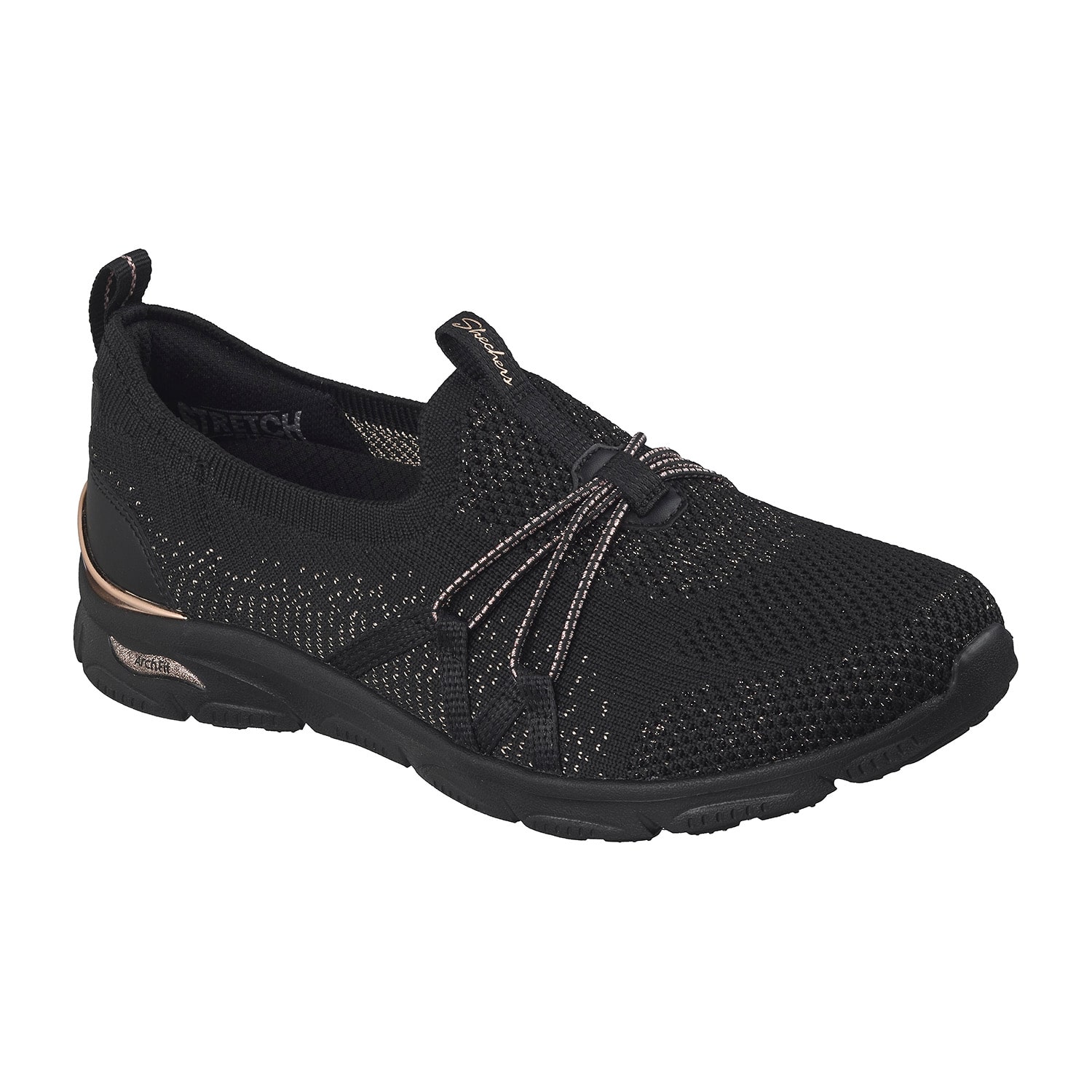 Skechers Arch Fit Sunny Flutter Step Womens Bike Closed Toe Slip-On Shoe