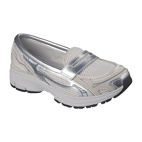 Skechers Var-City Womens Slip-On Walking Shoes